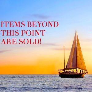 ⚠️All items beyond this point are sold!⚠️